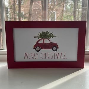 Rae Dunn Merry Christmas Sign NWOT